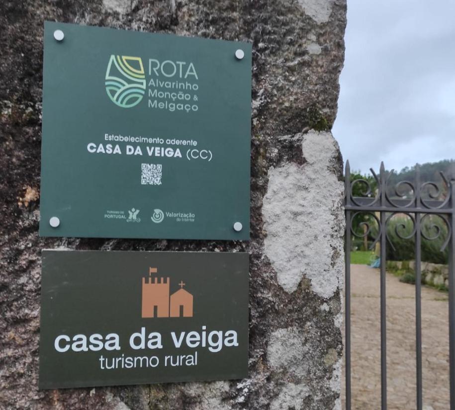 Вилла Casa Da Veiga Riba de Mouro Экстерьер фото